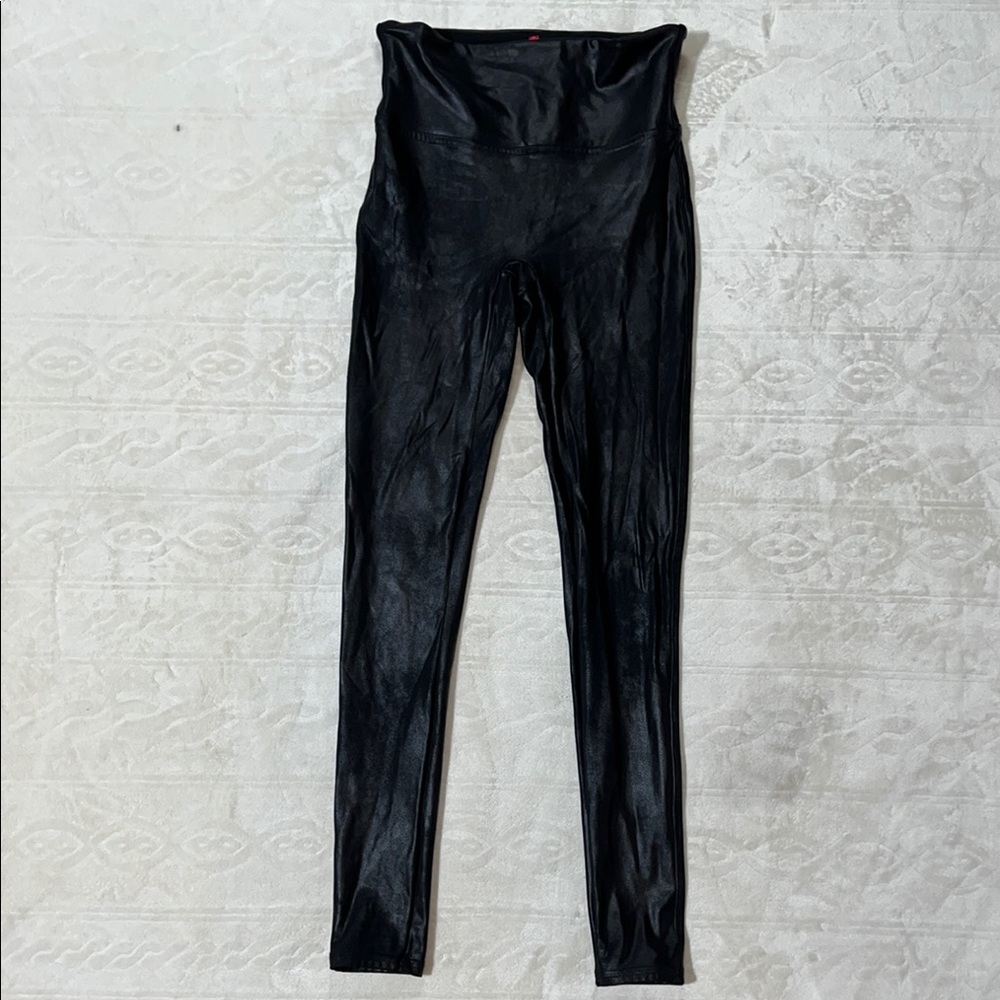 Spanx pleather leggings‎